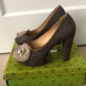 5 inches platform heels